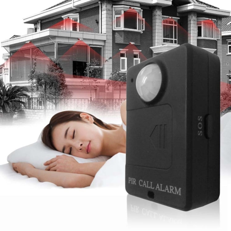 Mini PIR Alert Sensor Wireless Infrared GSM Alarm Monitor Motion Detector Detection Home Anti-theft System, EU Plug Mini PIR Alert Sensor Wireless Infrared GSM Alarm Monitor Motion Detector Detection Home Anti-theft System, EU Plug